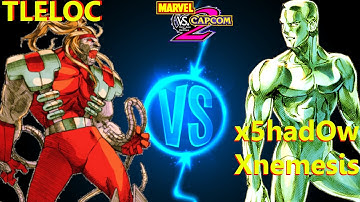 MvC2 Mvci Umvc3 x5hadOwXnemesis vs Tleloc (Low Tiers) pt 1