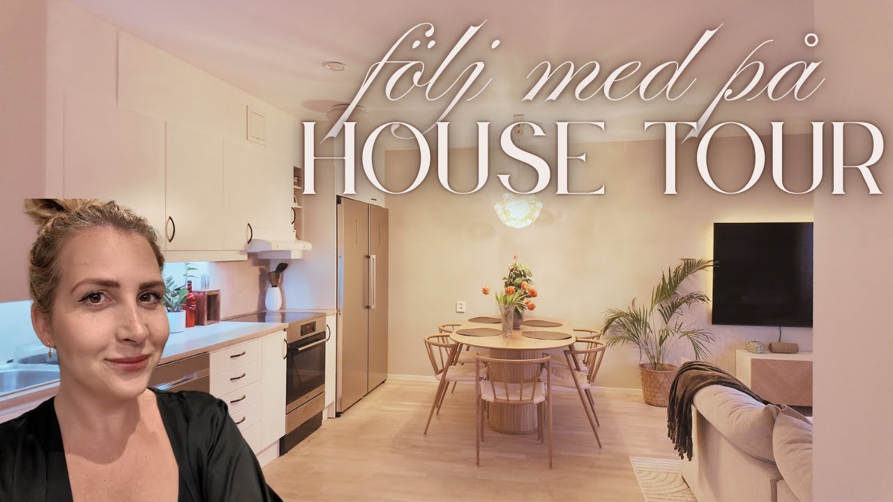 HOUSE TOUR | Inredning på plats - vad tycker ni? | flyttvlogg