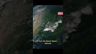 How satellite Send Data to Earth #shorts
