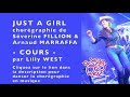 Cours just a girl de sverine fillion  arnaud marraffa enseigne par lilly west