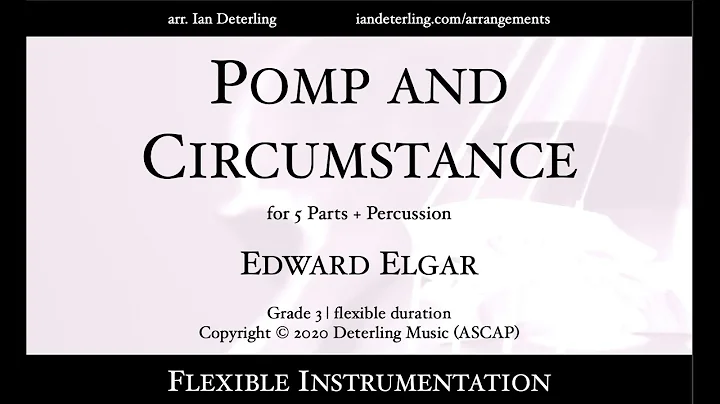 Pomp and Circumstance - ELGAR (flexible instrument...