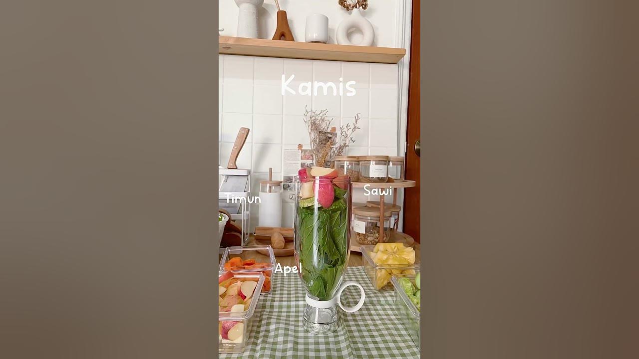 Resep jus sayur sehat untuk seminggu