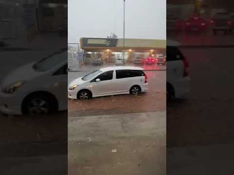 thunderstorm and rain