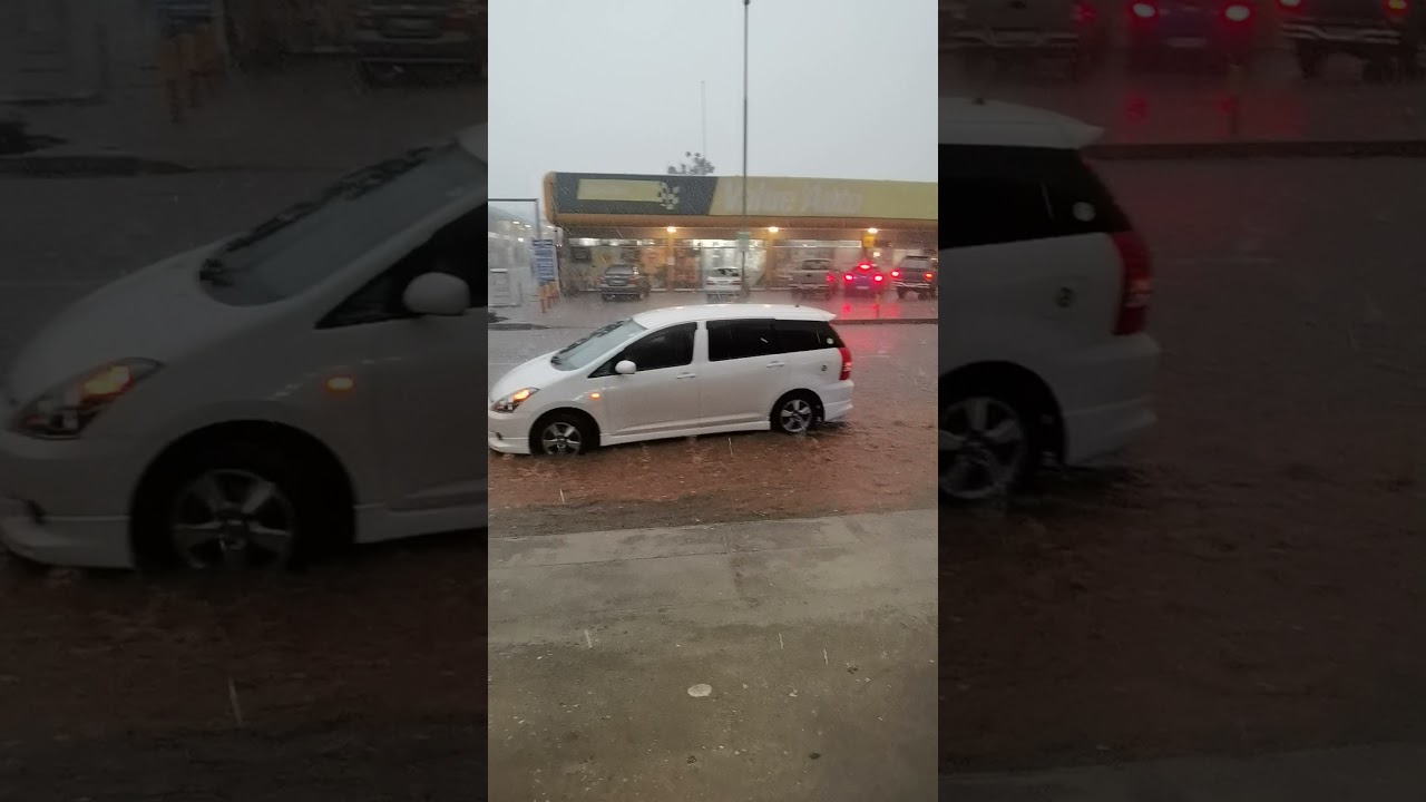 thunderstorm and rain