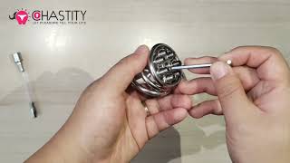 MChastity - Spiked Extreme Male Chastity Punishment