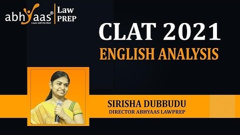 CLAT 2021 Logical Reasoning Analysis | Abhyaas LawPrep | Abhyaas Edu Technologies