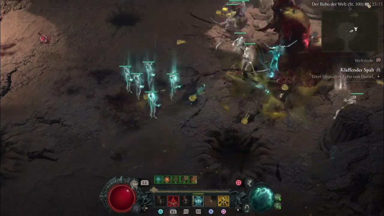 Diablo 4 Uber Duriel Solo Minion Necro YouTube