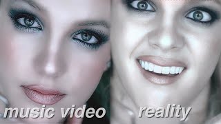 Britney Spears: MUSIC VIDEO VS REALITY (Behind The Scenes Moments)