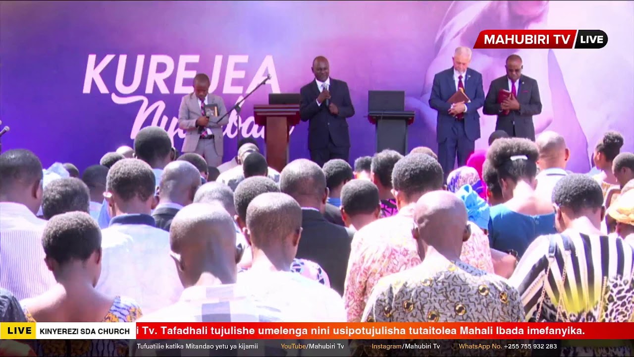 🔴 LIVE: 13.7.2024 | IBADA YA SABATO - KINYEREZI SDA CHURCH