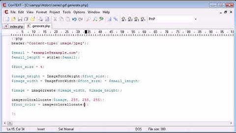 Beginner PHP Tutorial   158   Protecting Email with String to Image Part 2   YouTube 2017