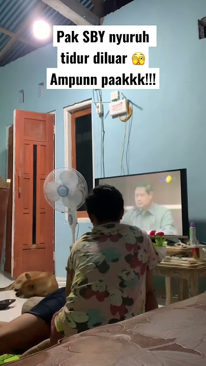 Dengerin PIDAto pak SBY sampe ketiduran😳😱🫣🤣🤣🤣