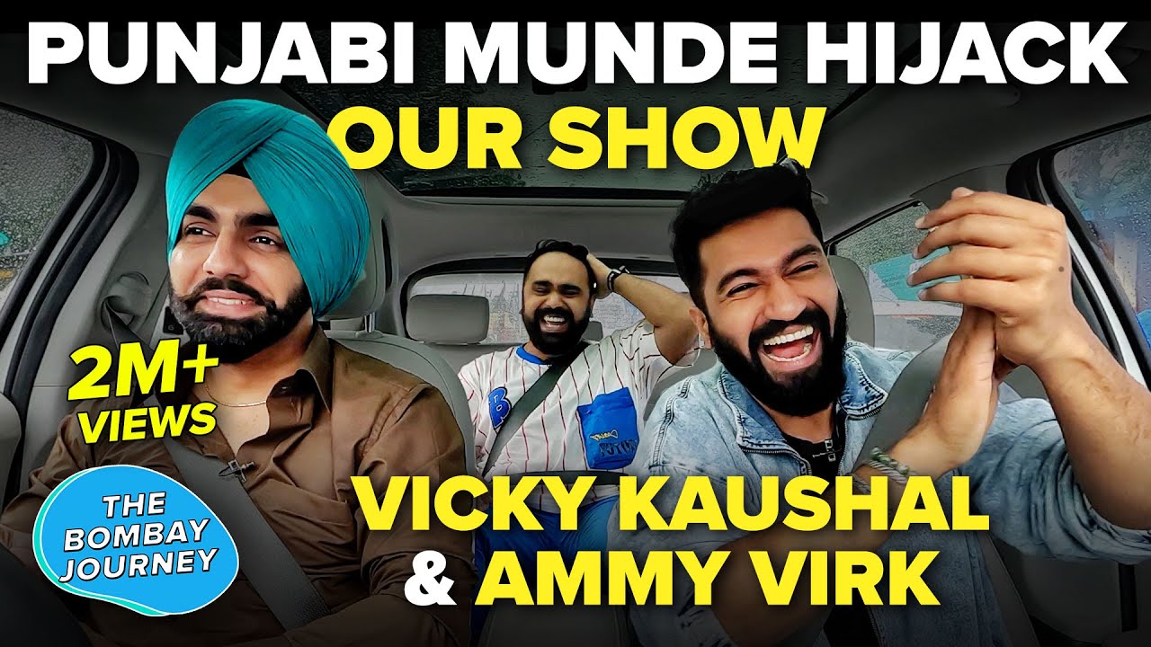Vicky Kaushal & Ammy Ke Saath Baarish Mein Gedi & Vibing On Tauba Tauba | The Bombay Journey EP221