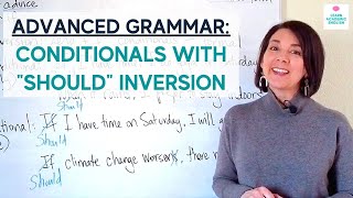 Celebrity SHOULD INVERSION Grammar: How to Use Should in Conditional Sentences Profile