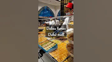 ¿Cuál es el famoso dulce de Dubái?