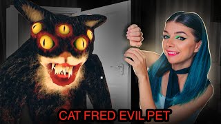 НОВАЯ ХОРОШАЯ КОНЦОВКА КОТА ФРЕДА из Ада ► Cat Fred Evil Pet - Horrorgame #2