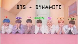 BTS - Dynamite (Lyrics) sub indo