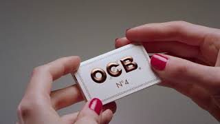 OCB White double booklet