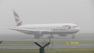British Airways B763 Takeoff Run