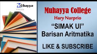 Pembahasan Singkat Dan Cepat Soal Matematika Dasar Simak Ui Tentang Barisan Aritmatika