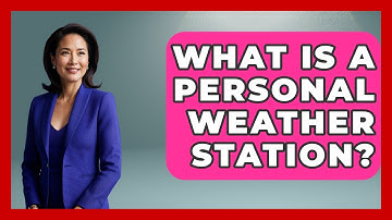 What Is A Personal Weather Station? - Weather Watchdog