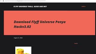 FLYFF UNIVERSE TOOLS AND BOTS #flyffuniverse
