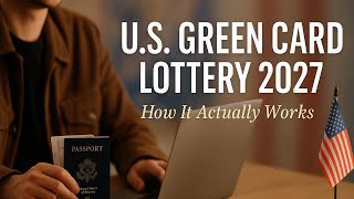 How to Apply for the U.S. Green Card Lottery (DV-2027 Guide)