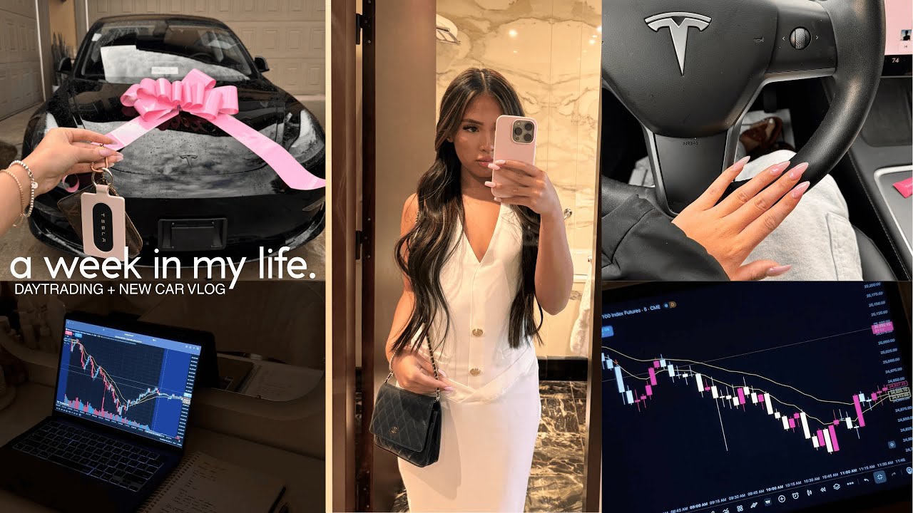 НЕДЕЛЯ ИЗ МОЕЙ ЖИЗНИ | Мой путь в дейтрейдинге + видео о покупке новой машины