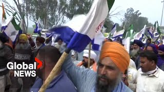 India farmer protests: Unions reject government's MSP proposal, will march to Delhi