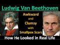 How Did BEETHOVEN Look in Real Life?- Portrait Recreations- Young to Old with Smallpox Scars