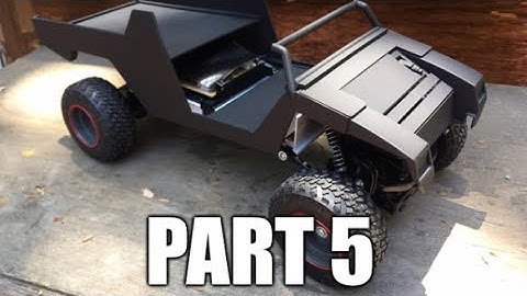 Turning a GI Joe VAMP into a custom RC creation part 5