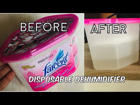 Anti - mold and bad odor | Dehumidifier | Before and after