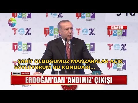 Erdoğan'dan \