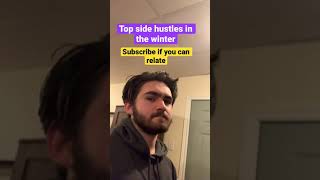 How to make 1000$ a day in the winter #sidehustle #fyp #challenge