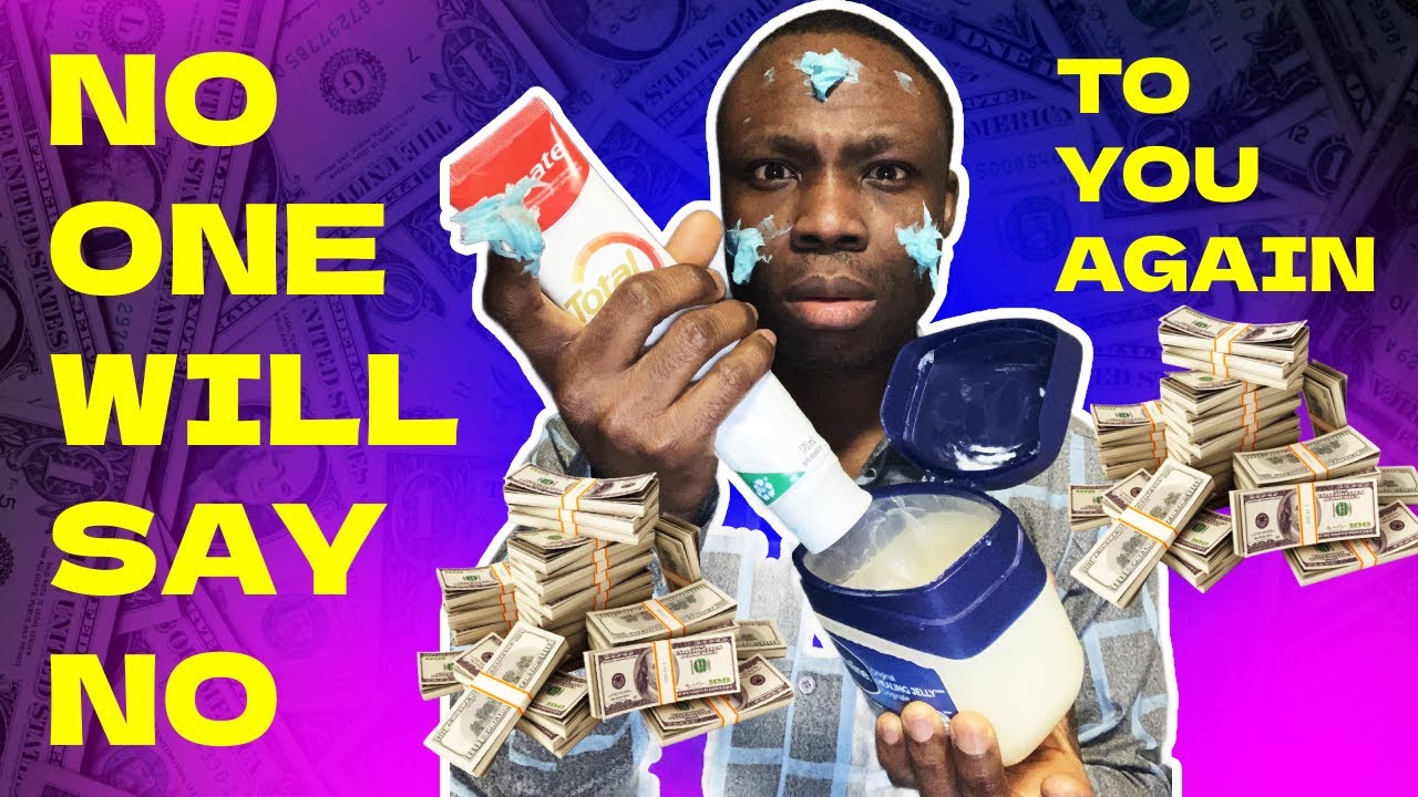 ONLY Vaseline and Toothpaste ONLY early morning No One Will Say No To You Again