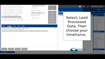 Creating a Lead Conversion Stats group in Infor CRM