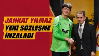 🔴 Galatasaray SK Başkanı Dursun Aydın Özbek ve kalecimiz Jankat Yılmaz'dan imza sonrası açıklamalar Resimi