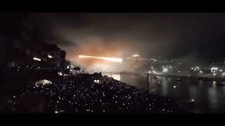 Fogo de artifício de São João,  na Ribeira do Porto. 24 de junho de 2023