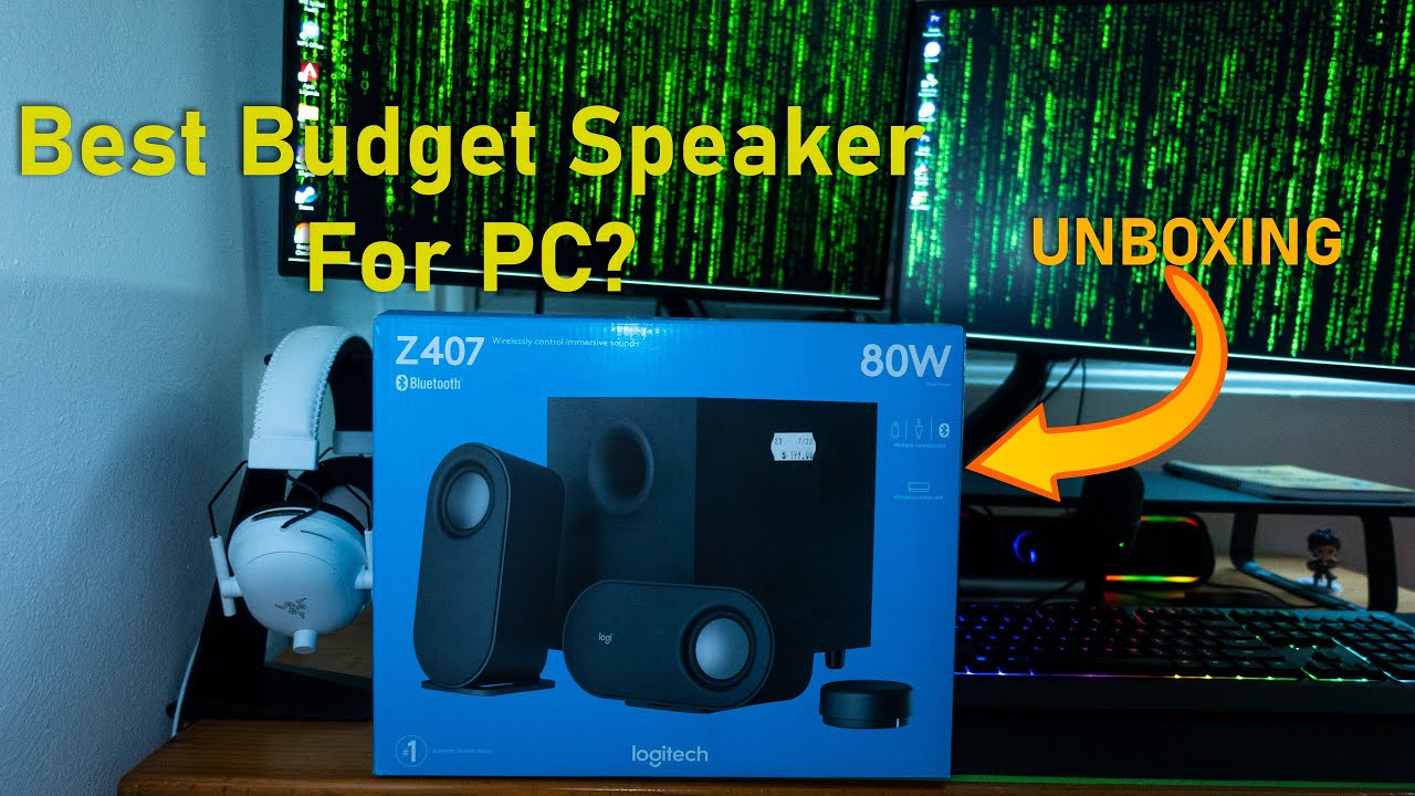 Logitech Z407 Bluetooth Speaker Unboxing, Sound test and Setup