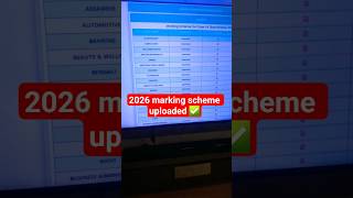 marking scheme upload 2026 .. #cbse #12th #viral #verification #shorts