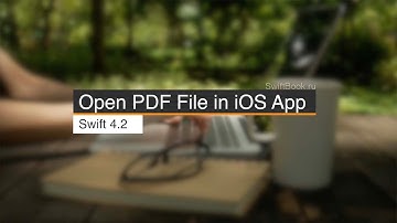 Open PDF File in iOS App
