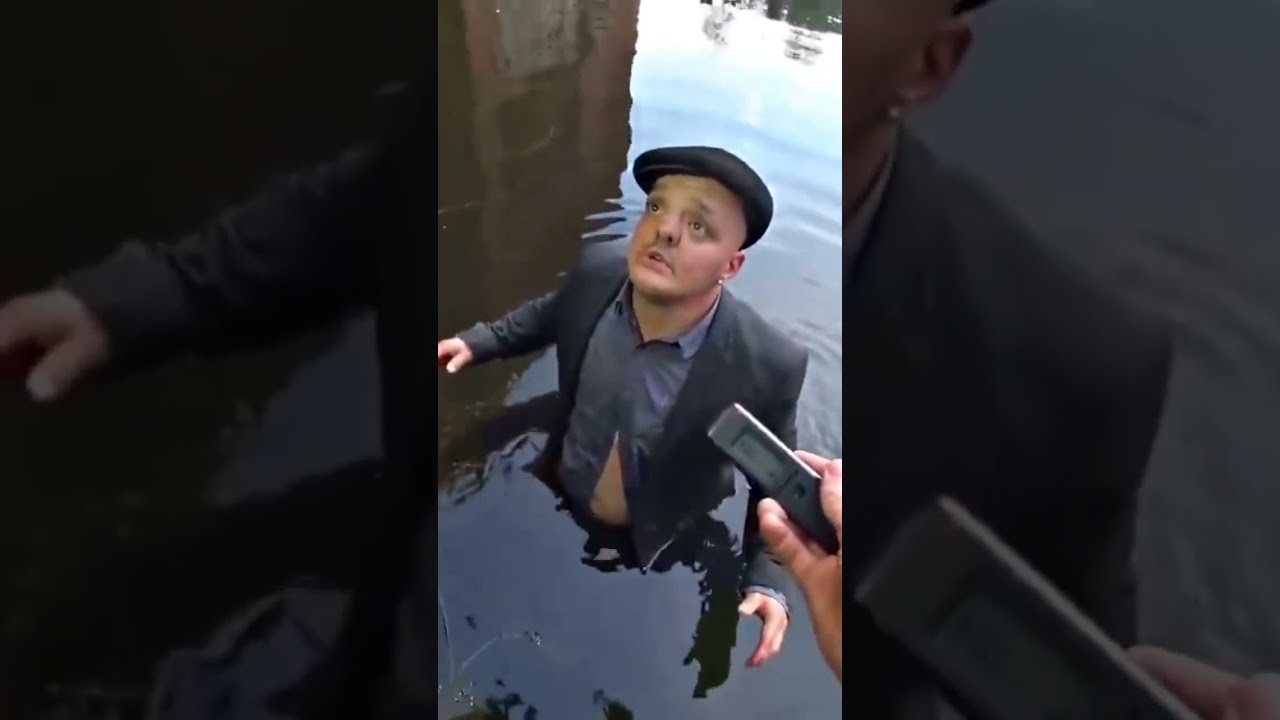 Super Sus Fell Into The Pond Under Nuclear Reactor In Chernobyl