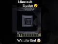 Can You Figure This Out? 😵 | Minecraft Illusion 🤯 | @devrajj21 | #minecraft #shorts