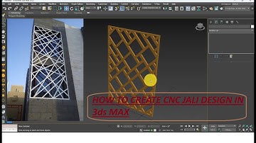 How to create Jali Design in 3ds Max | CNC jali design work | 3ds Max For Beginners Use of Edit Poly