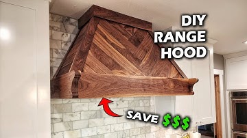 How to Make a Gorgeous DIY Range Hood you can be PROUD of!