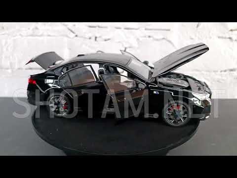 1:24 - BMW i5 M60 - Масштабна модель - Чорна, видео 1