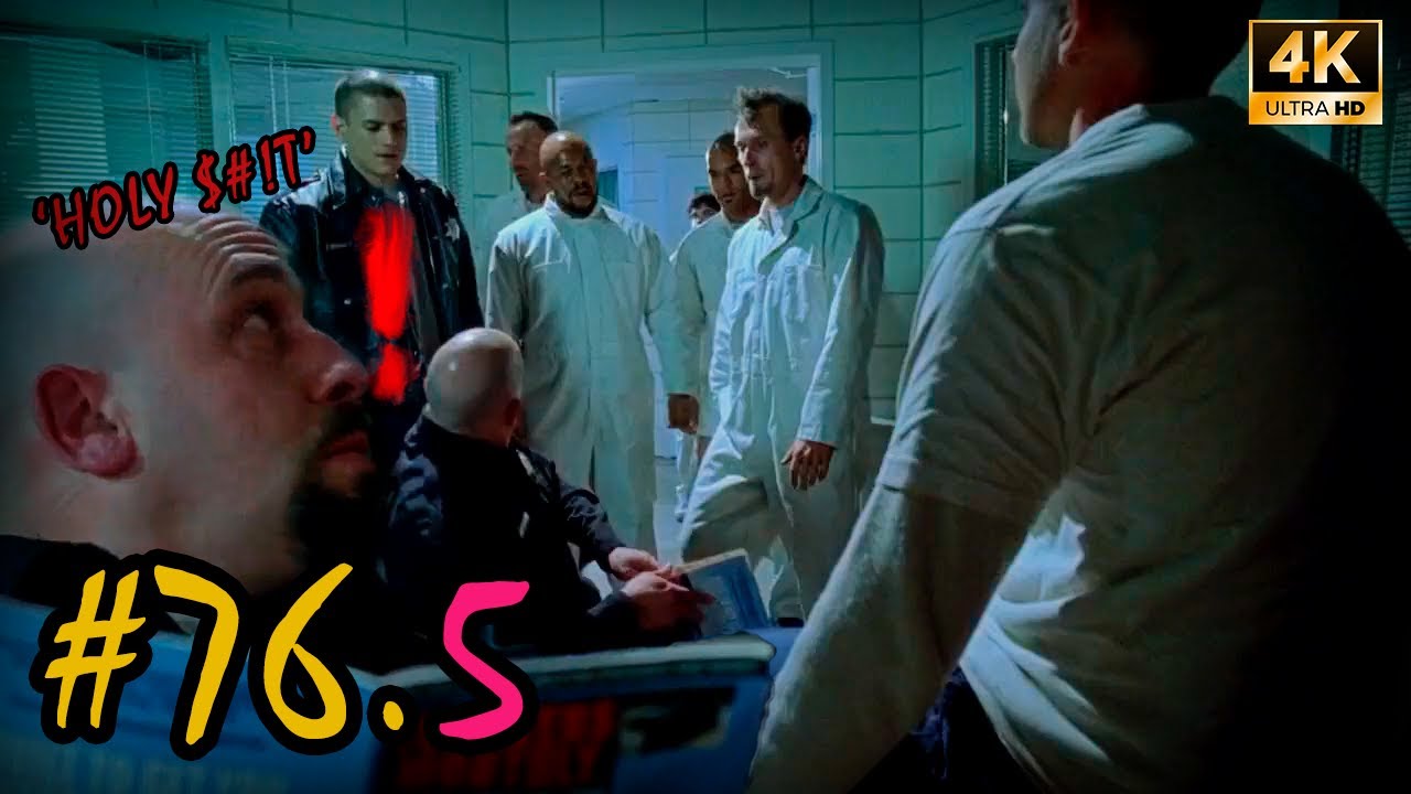 Surprise! "Uncuff my brother😈". Prisoners in the Infirmary | Prison Break (76.5), 4K