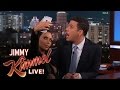 Kim kardashian west teaches jimmy kimmel how to take a selfie