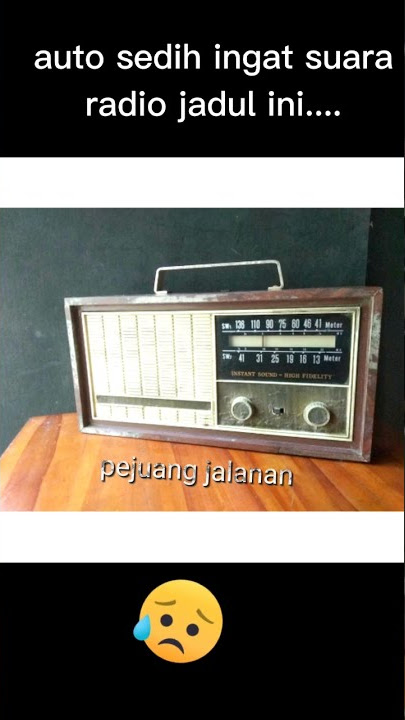 SUARA RADIO RRI JADUL l suaranya ngangenin #radioRRI #short