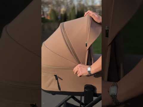 Універсальна коляска 2в1 CARRELLO Alfa CRL-6522, Rock Black, відео 1