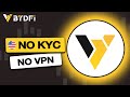 Best no kyc exchange in the us  bydfi review